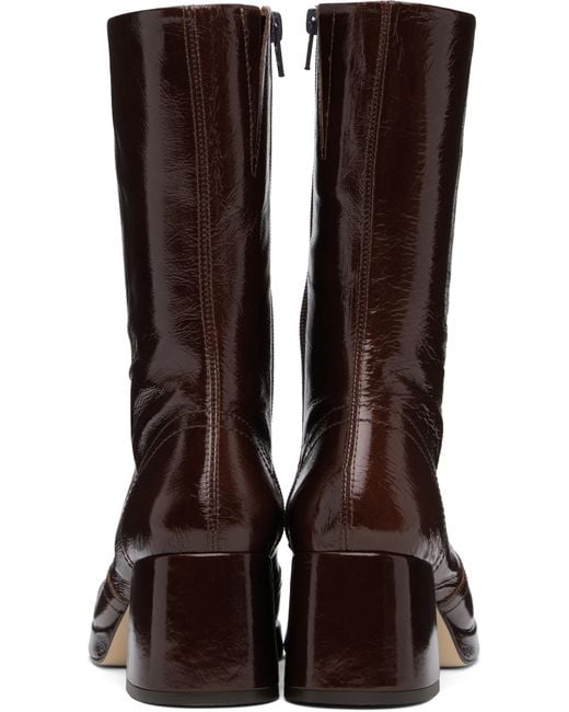 Miista Brown Cass Boots