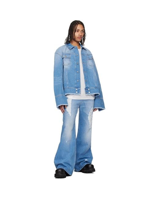 MATIERES FECALES Blue Matières Fécales Fla Jeans for men