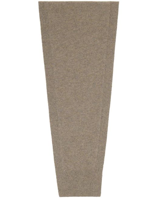 Lemaire Natural Beige Wrap Scarf for men