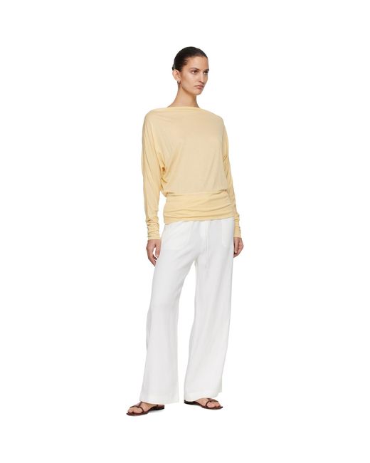 Totême  Multicolor Boatneck Jersey T-Shirt