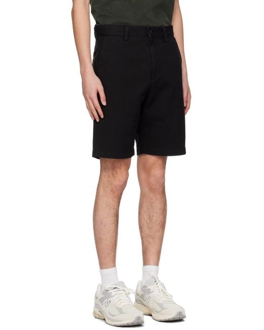 Agolde Black Vinson Shorts for men