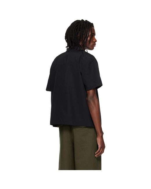 Entire studios Black Strand Shirt for men