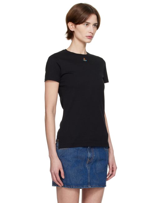 Vivienne Westwood ブラック Orb Peru Tシャツ Black