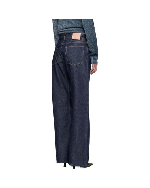 Acne Blue 2021F Regular Fit Jeans