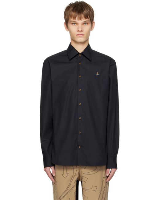 Vivienne Westwood Black Ghost Shirt for men