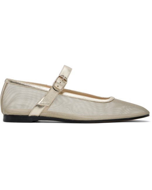 Le Monde Beryl Mary Jane Ballerina Flats in Black | Lyst