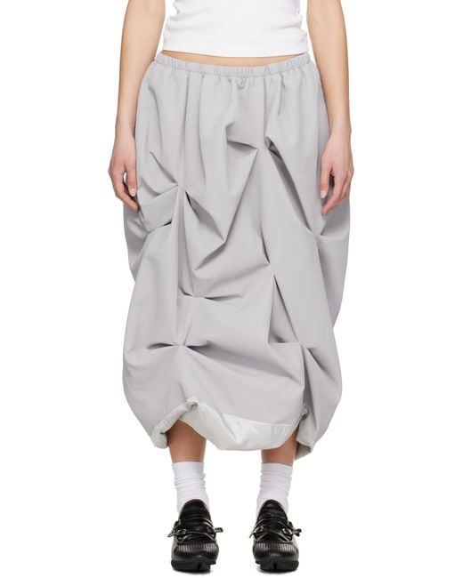 Adererror Gray Product. 73 Midi Skirt