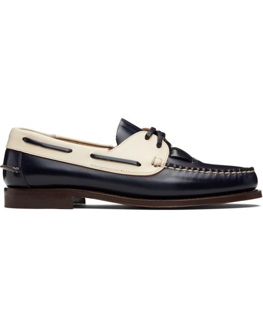Hereu Black Off- Saler Bicolor Loafers for men