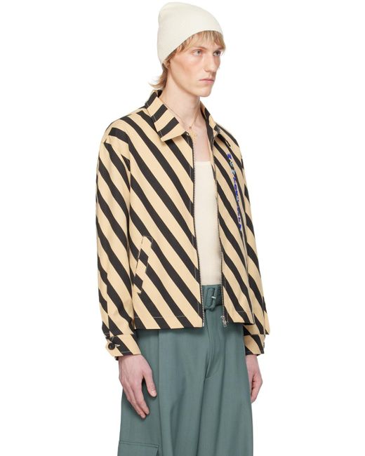 Bode Multicolor Domino Stripe Jacket for men