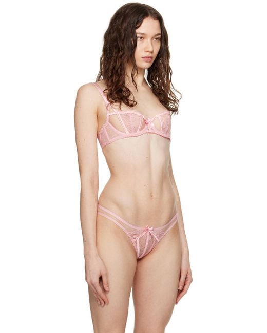 Agent Provocateur Multicolor Pink Rozlyn Bra