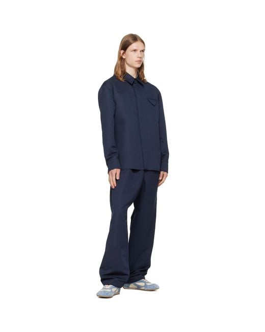 Bottega Veneta Blue Off- Orbit Flash Sneakers for men