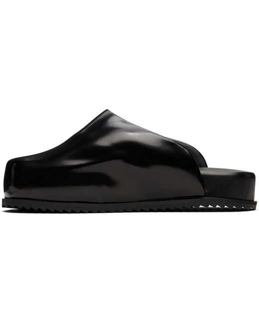 Yume Yume Black Truck Slide Loafers for men