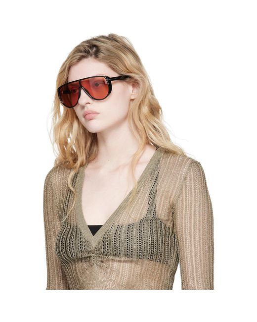 Tom Ford Black Photochromatic Achilles Sunglasses