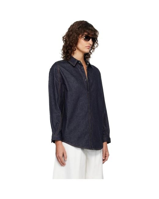 Jacquemus Blue 'The Amelo De-Nîmes Denim' Shirt