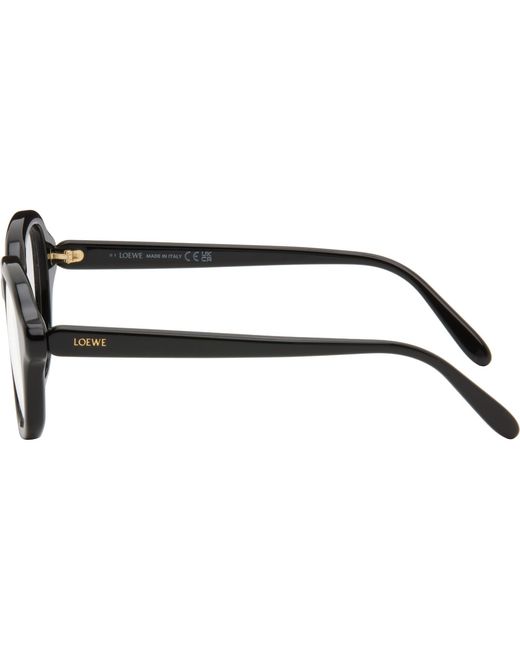 Loewe Black Slim Glasses for men