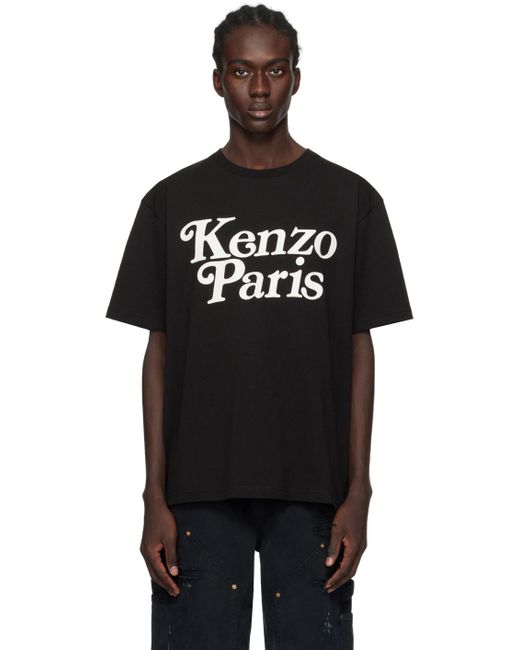 メンズ KENZO Verdyエディション Paris Tシャツ Black