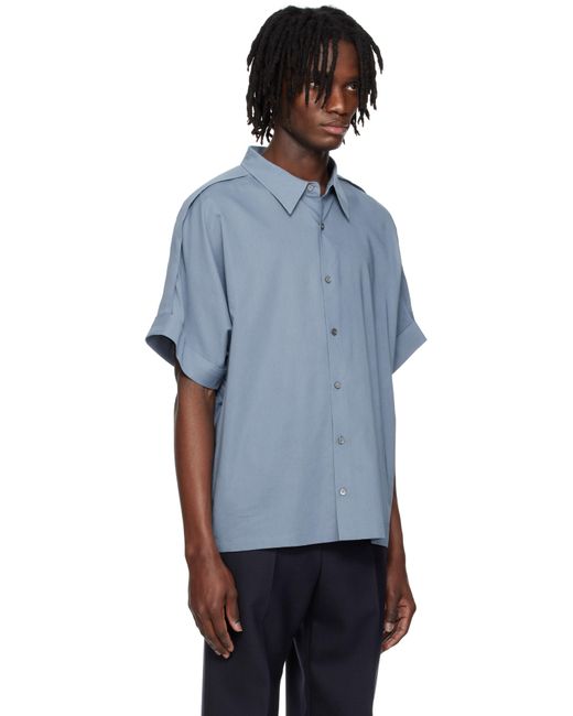 メンズ RECTO. ブルー Vintage Daddy シャツ Blue