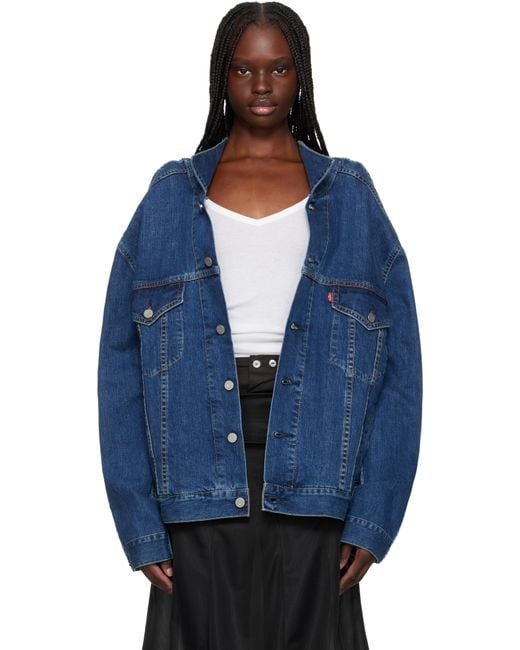 Bless Blue The Cristaseya Edition Paneled Denim Jacket