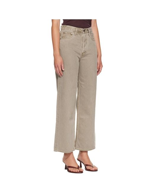 Agolde Natural Ren Trousers
