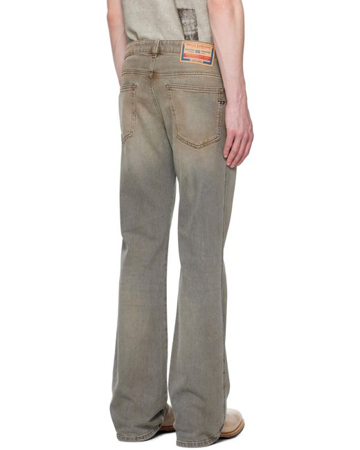 メンズ DIESEL グレー 1998 D-Buck 09L37 ブーツカット ジーンズ Multicolor