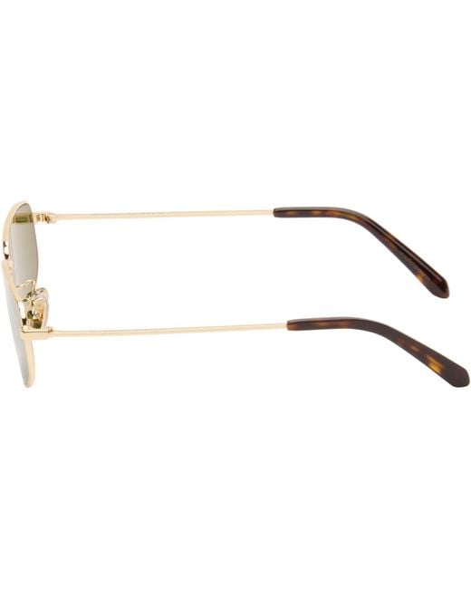 Retrosuperfuture Green Isedra Sunglasses for men