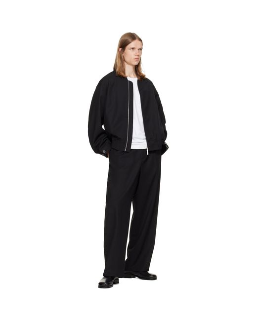 Helmut Lang Black Wardrobe Pull-On Trousers for men