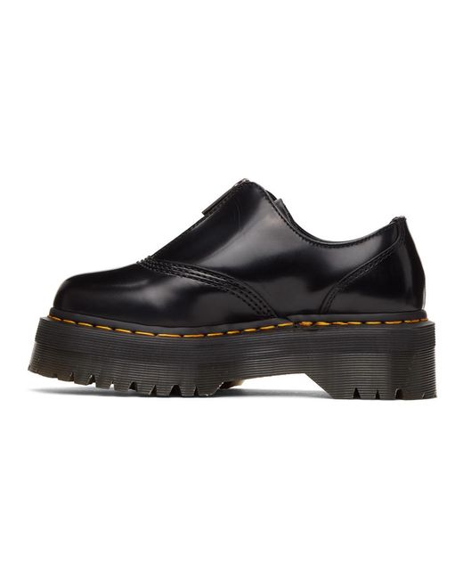 Dr. Martens Black 1461 Quad Zip Derbys | Lyst