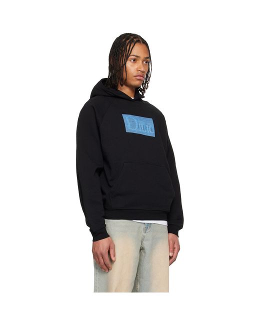 Dime Black Classic Don'T Look Hoodie for men