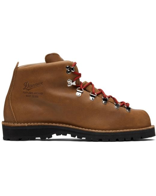 Danner Black Tan Mountain Light Boots for men