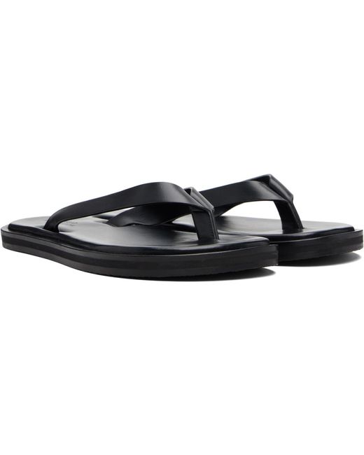 Studio Nicholson Black Curren Flip-Flops for men