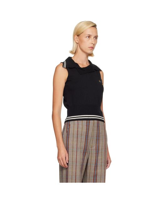 Vivienne Westwood Black Doubletake Top
