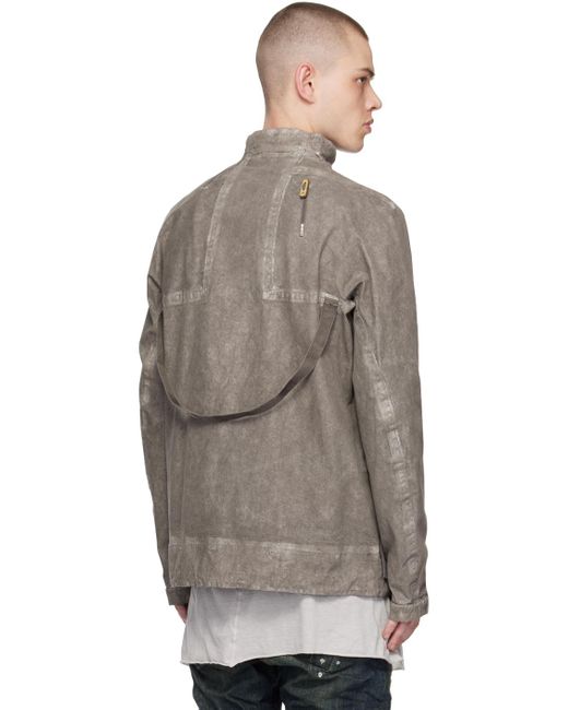Boris Bidjan Saberi Multicolor Gray Reversible Outdoor 4 St Jacket for men
