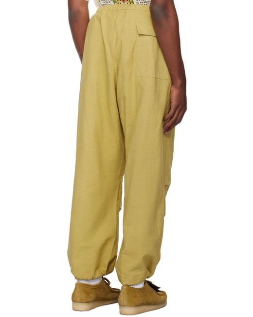 STORY mfg. Yellow Paco Trousers for men