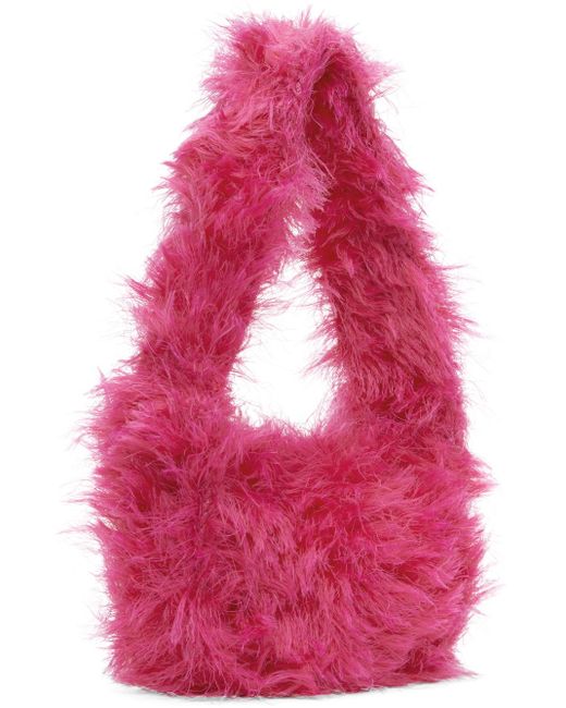 Lado Bokuchava Pink Mini Grinch Bag