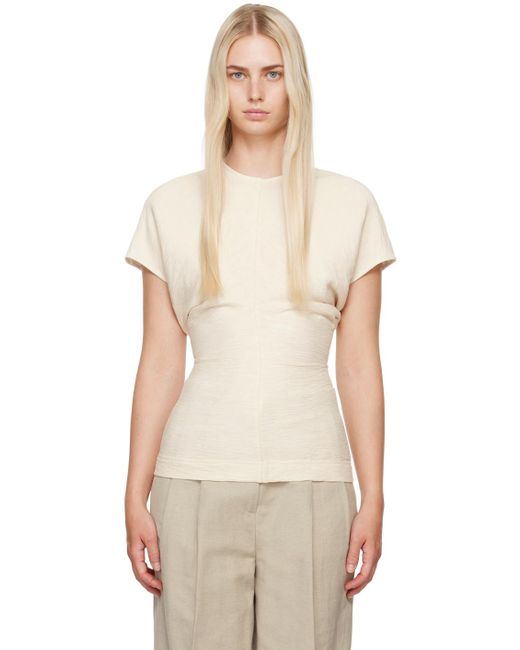 Totême  Natural Draped Top