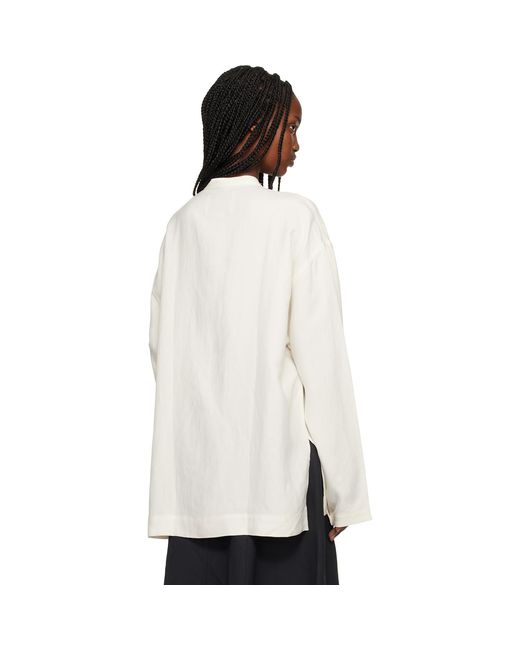 Studio Nicholson Black Off- Karst Shirt