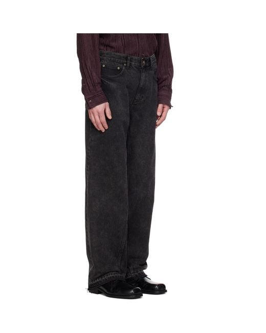 MMIC Black Bias Shift Jeans for men