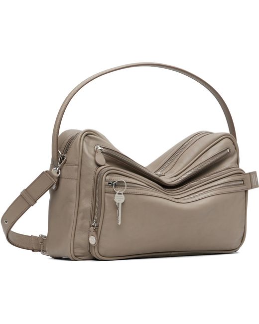 Acne Gray Camero Camera Shoulder Bag