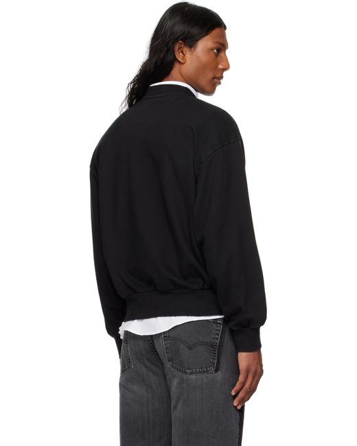 メンズ VAQUERA ブラック Jackie スウェットシャツ Black