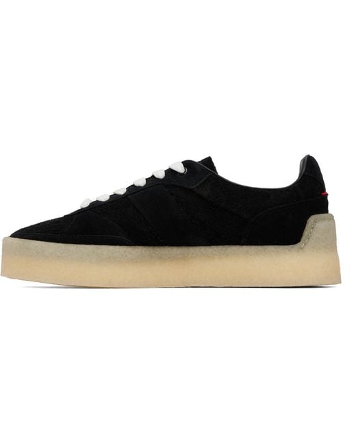 HUGO Black Suede Sneakers for men