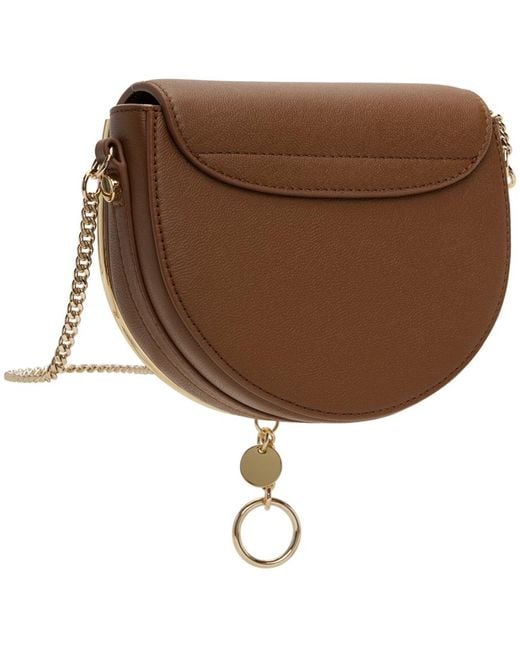 See By Chloé Brown Tan Mara Evening Bag