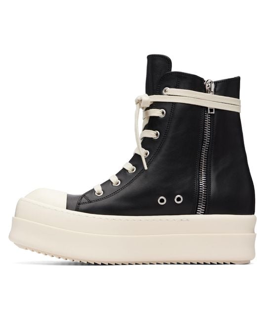 Rick Owens Black Tower Mega Bumper Sneaks Sneakers for men