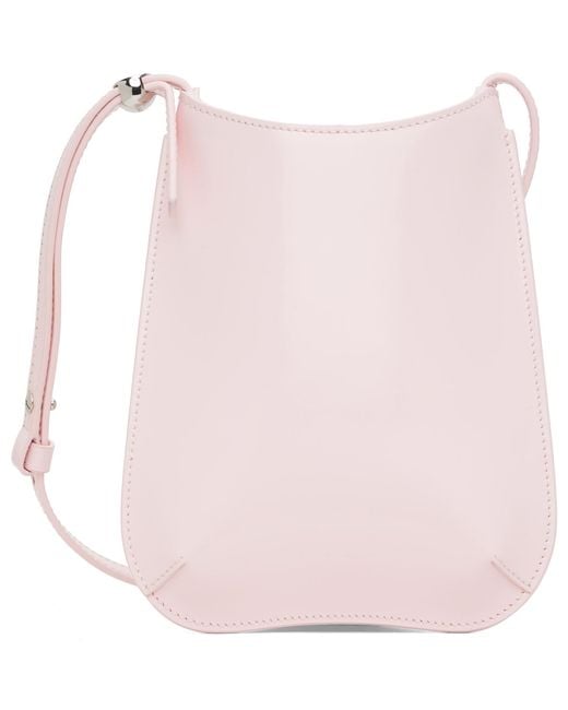 Jacquemus Pink 'The Bisou Phone Pouch' Bag