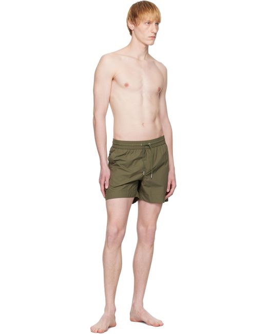 Maison Kitsuné Green Flash Fox Swim Shorts for men