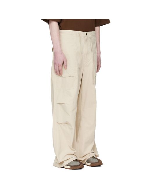 Entire studios Natural Off- Barren Cargo Pants for men
