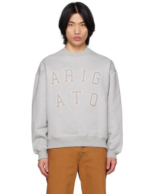 Axel Arigato Gray Legend Sweatshirt for men