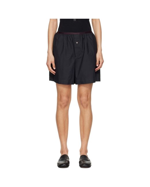 Lemaire Black Boxer Shorts