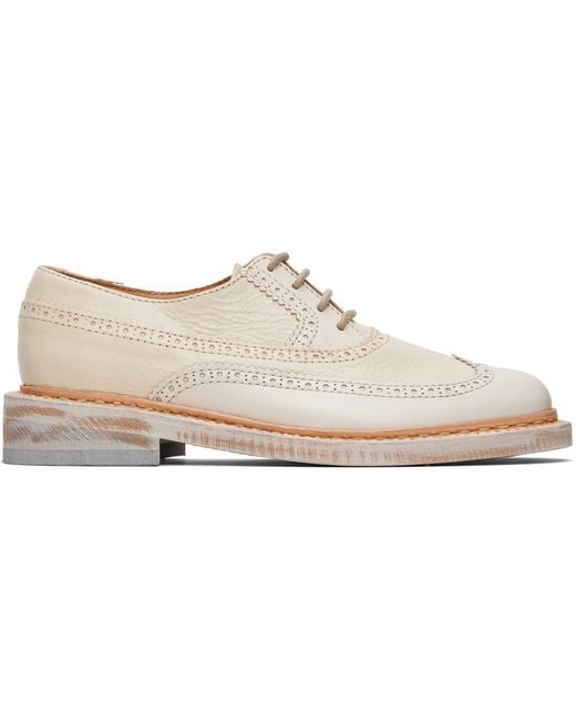 Our Legacy Black Off- Brogue Parade Derbys