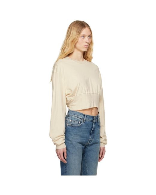 Rick Owens Blue Off- Hollywood Tatlin Sweatshirt