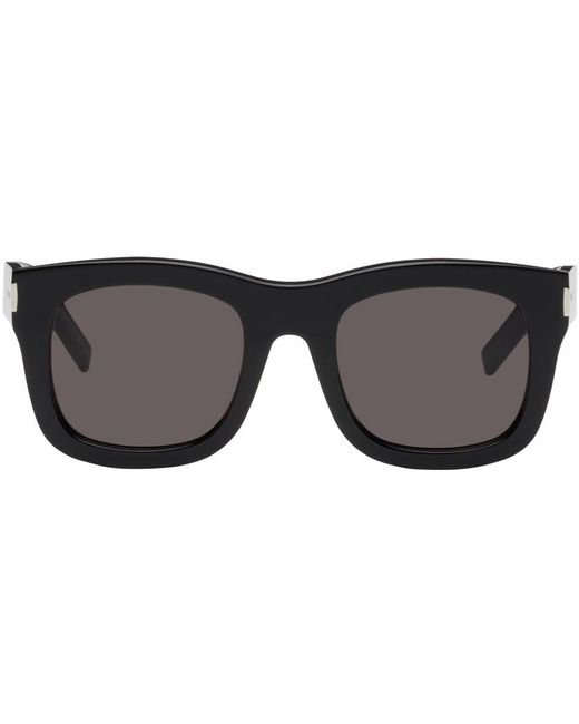 Saint Laurent Black Sl 650 Monceau Sunglasses for men